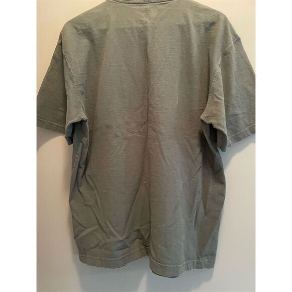 Carhartt Men's Blue Heavyweight Short Sleeve Pocket T-Shirt Size M - Picture 4 of 6